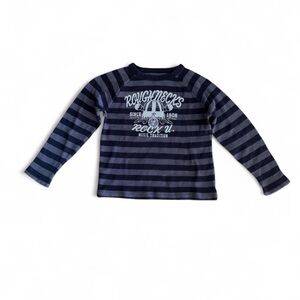 Old Navy Roughnecks Graphic Thermal Gray/Black S 6/7